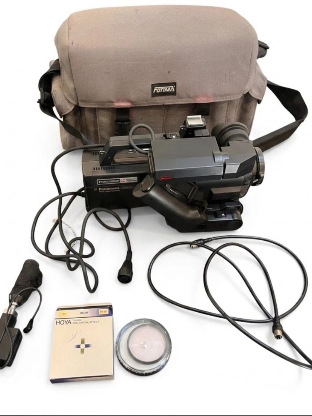Vintage Panasonic PK-958 Newvicon Omnipro Color Video Camera Accessories